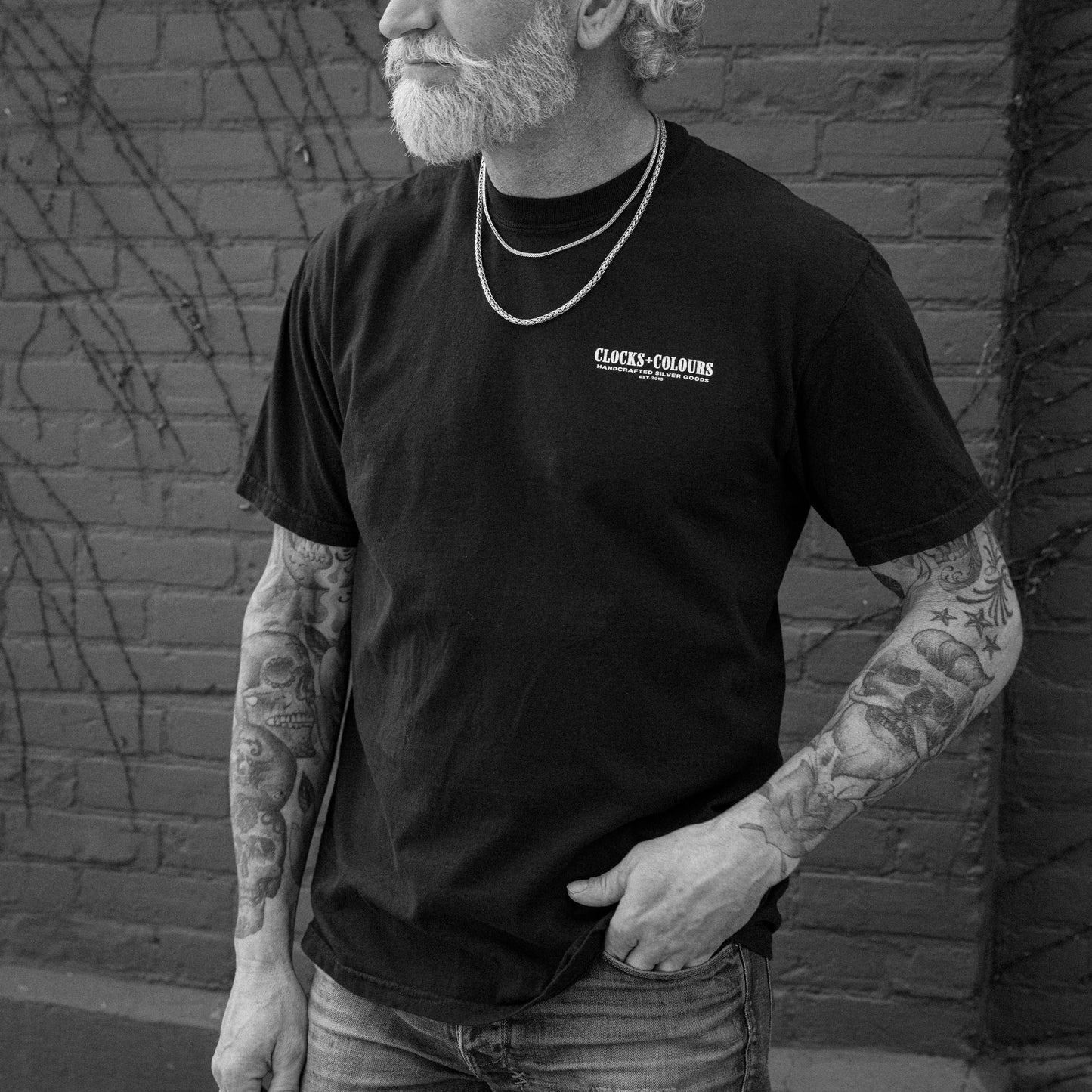 Mans Ruin x Black Tee