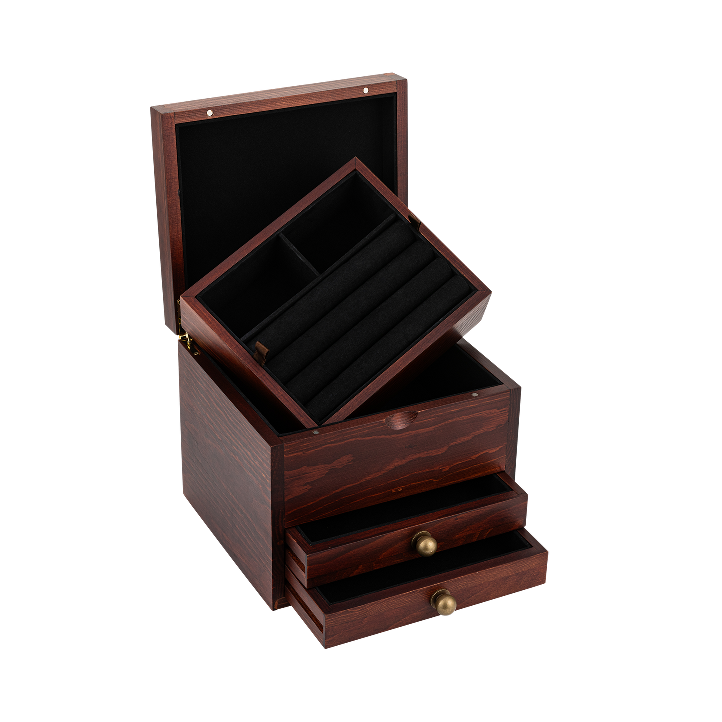 Locker Jewelry Box x Brown