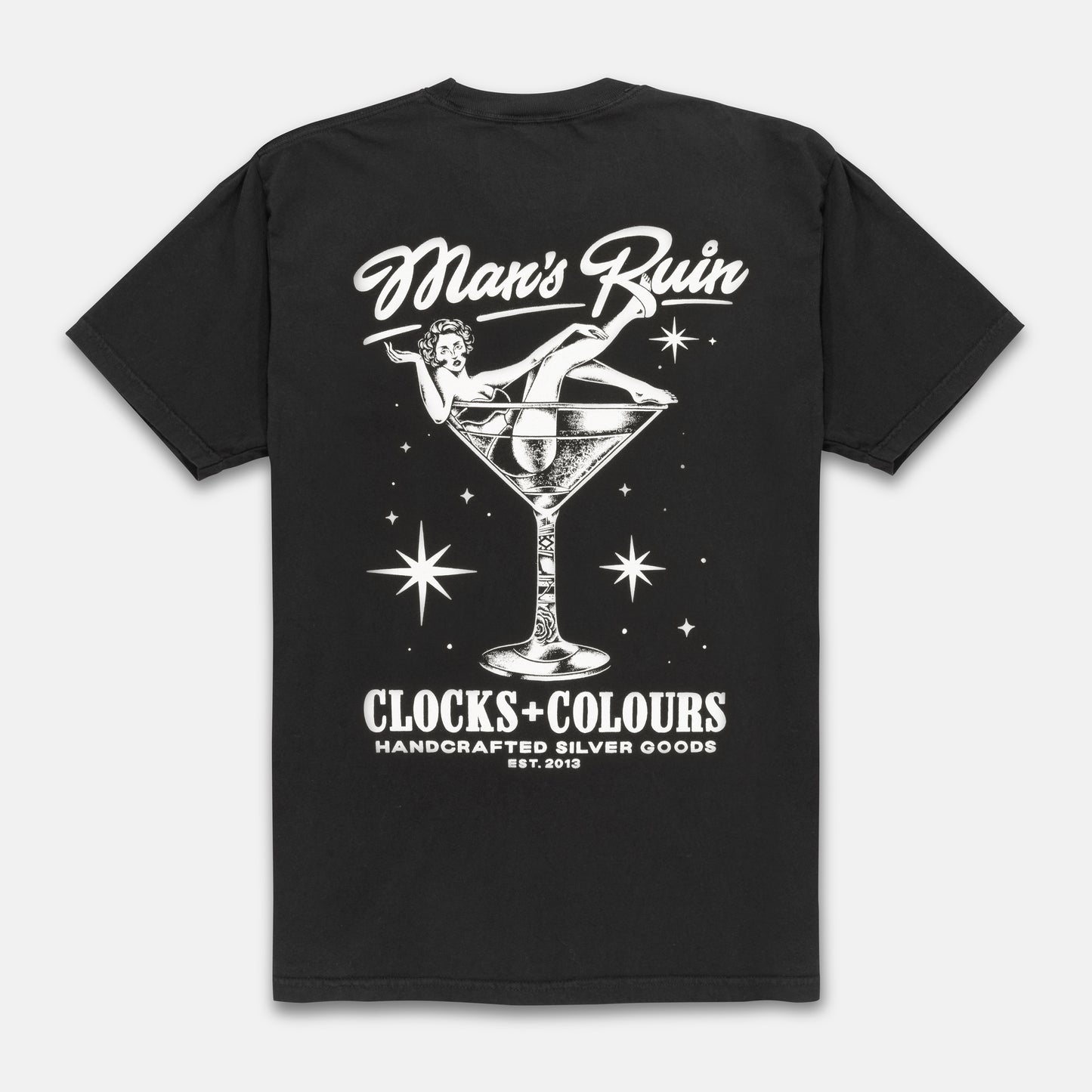 Mans Ruin x Black Tee
