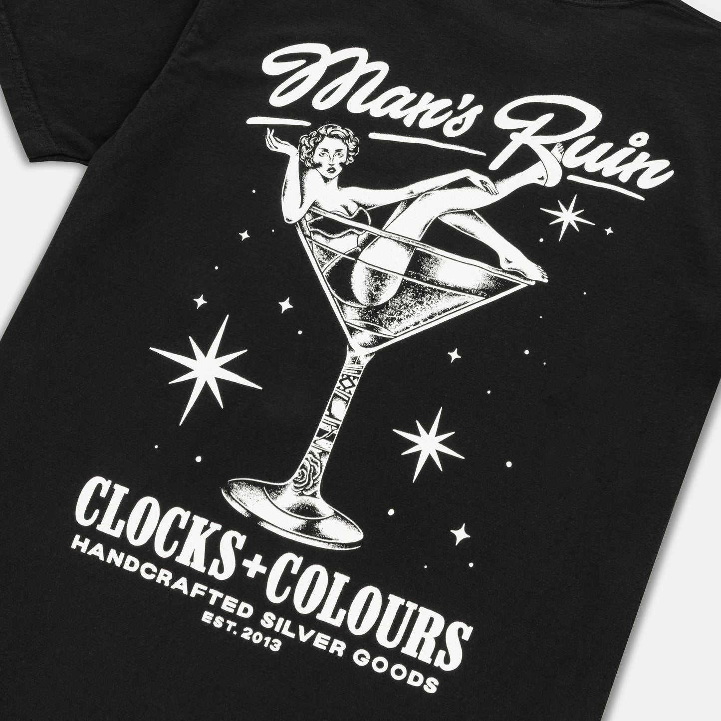 Mans Ruin x Black Tee