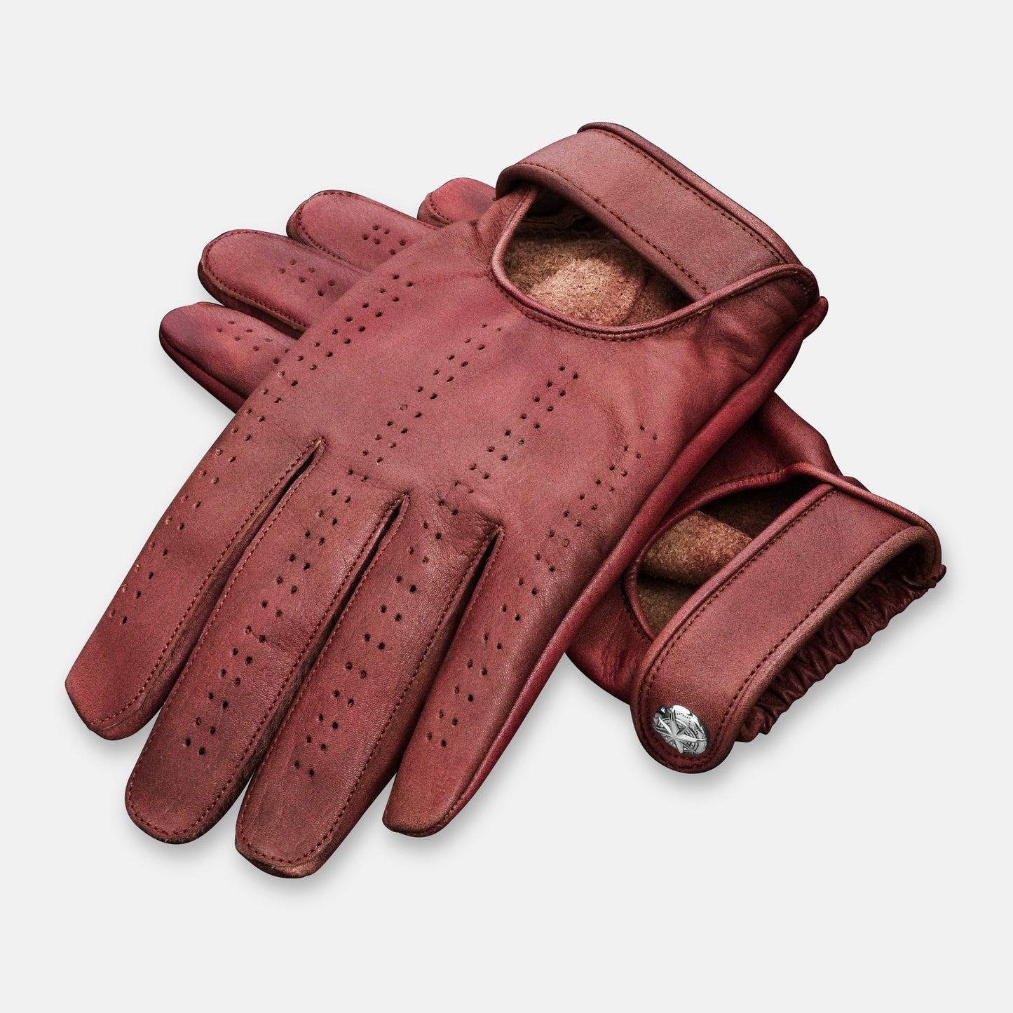 Throttle Moto Glove x Brown