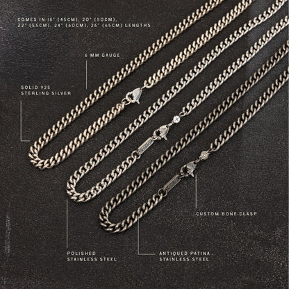 Curb Chain x 6mm