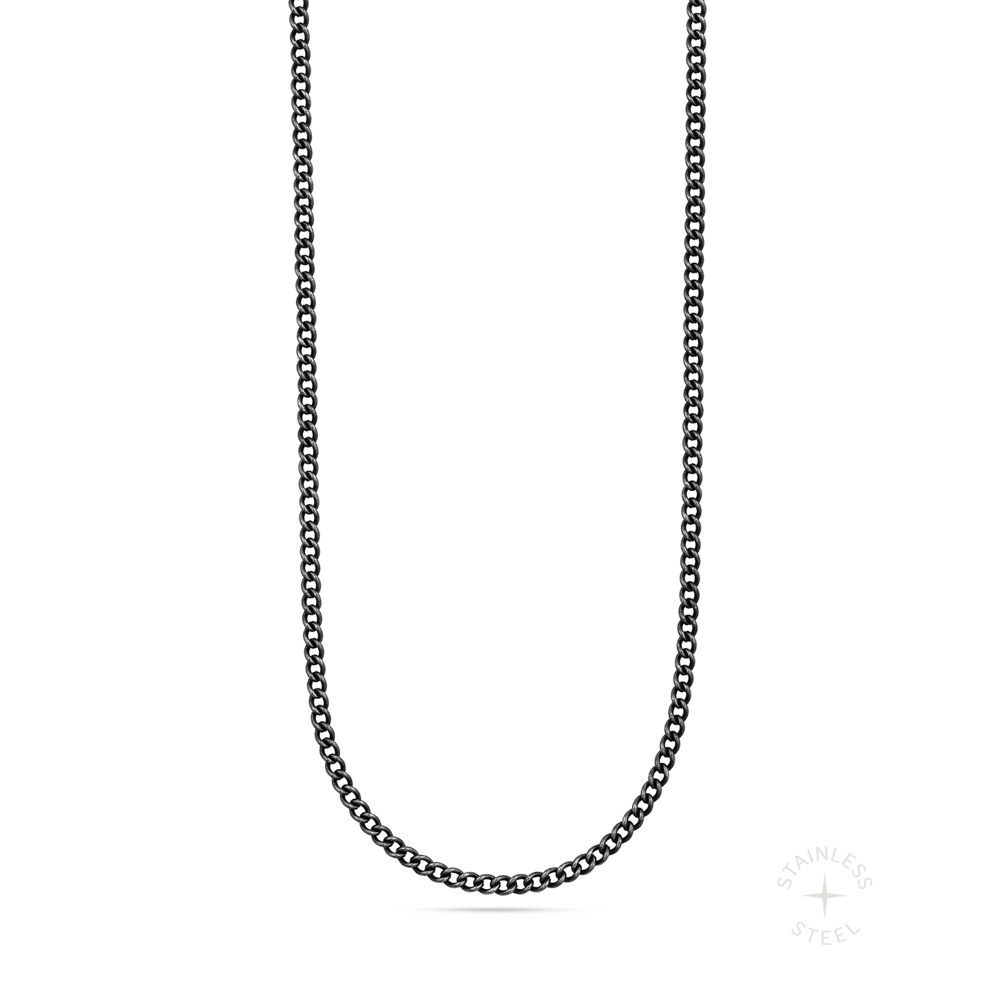 Curb Chain x 2.5mm x Antiqued