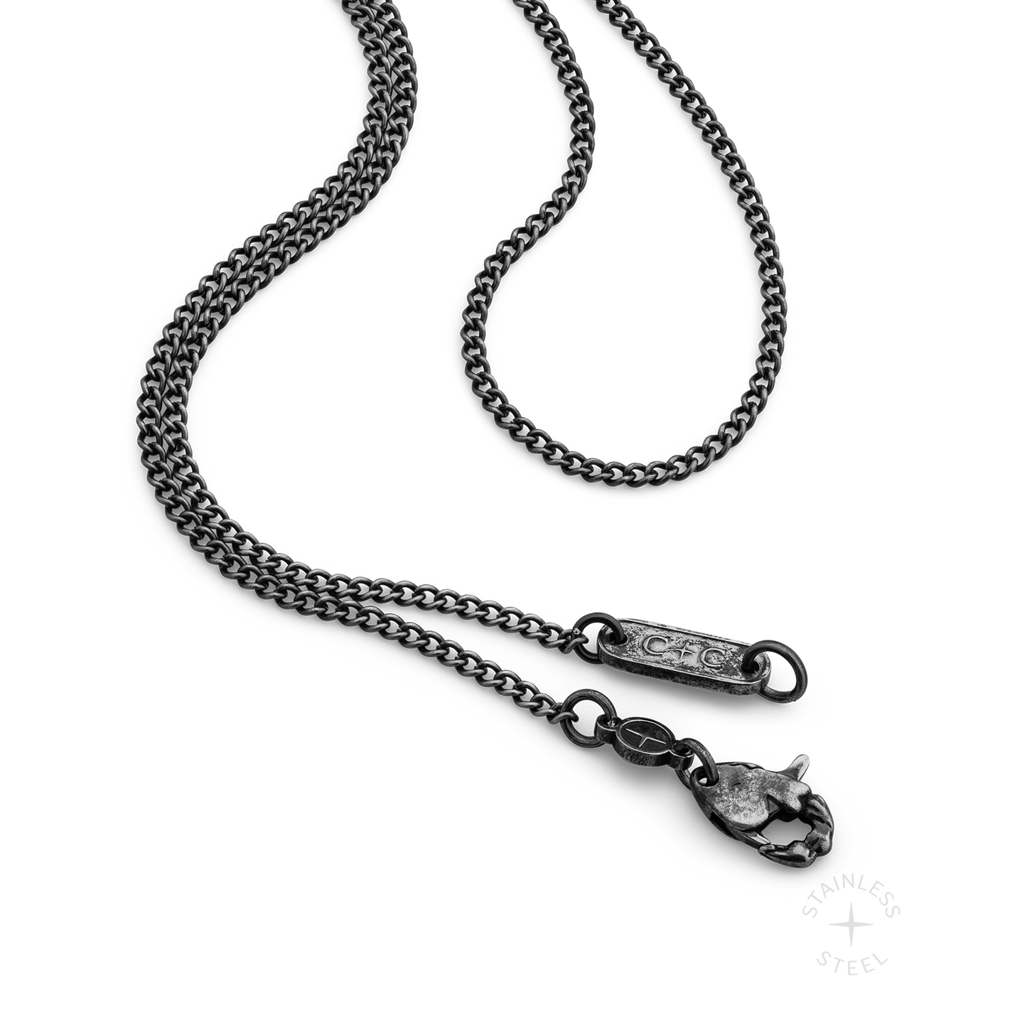 Curb Chain x 2.5mm x Antiqued