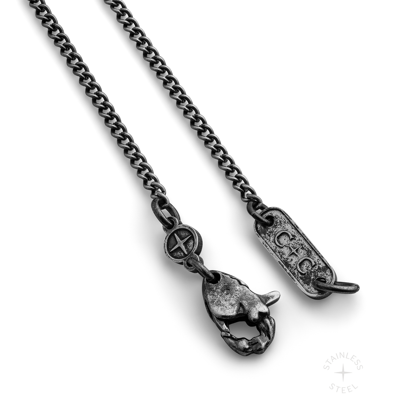 Curb Chain x 2.5mm x Antiqued