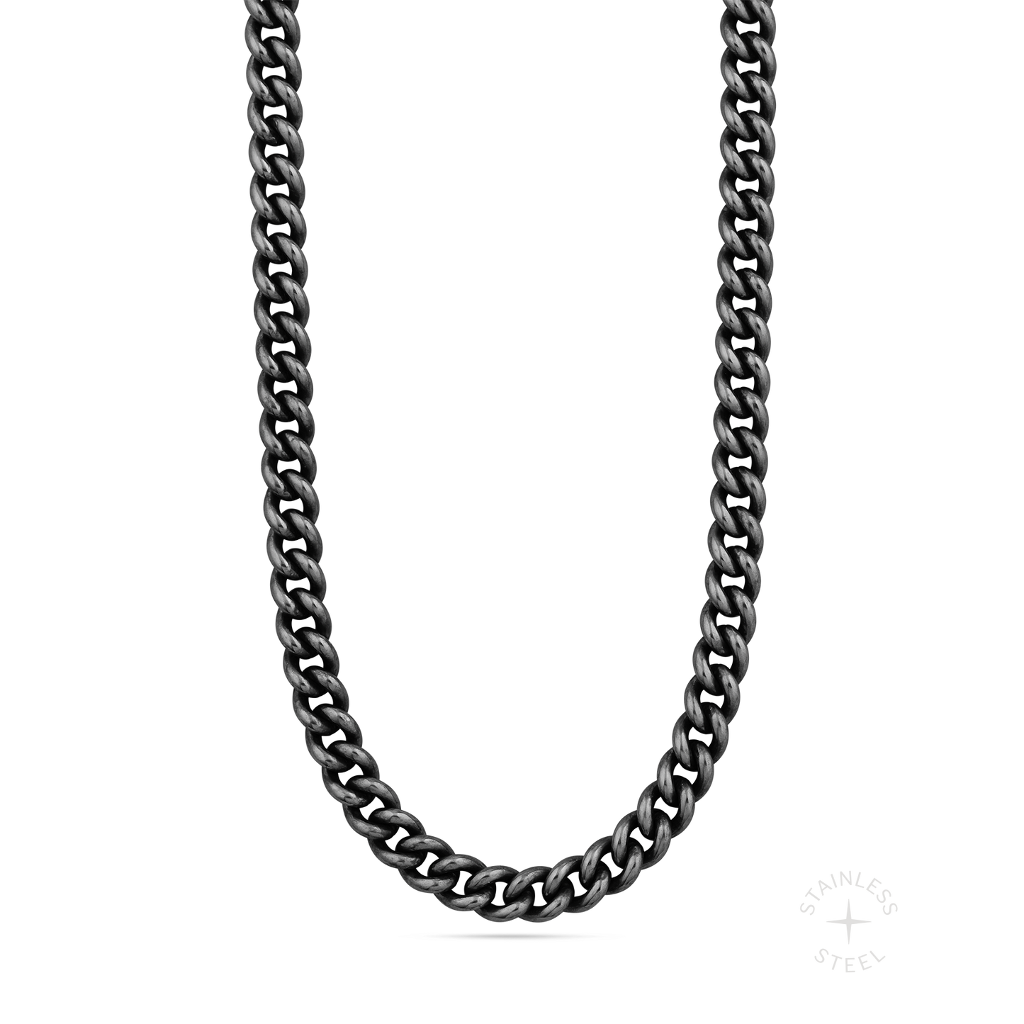 Curb Chain x 6mm x Antiqued