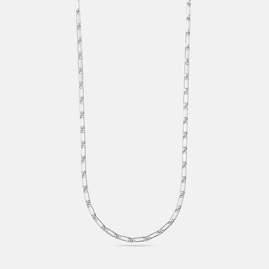 Faceted Link Chain Necklace x 3mm