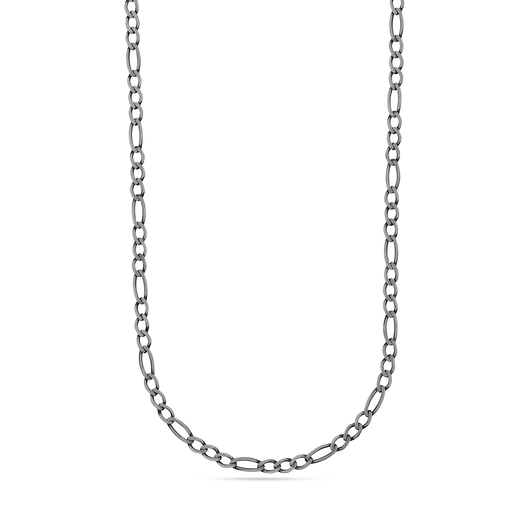 Sterling Silver Figaro Chain for Men