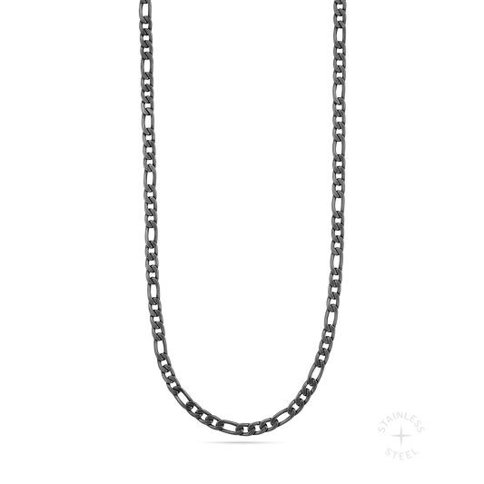 Figaro Chain x 3mm x Antiqued