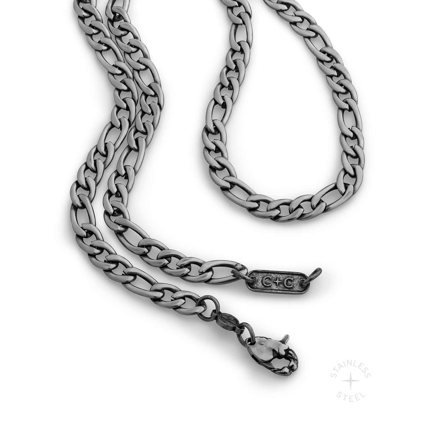 Figaro Chain x 6.2mm x Antiqued