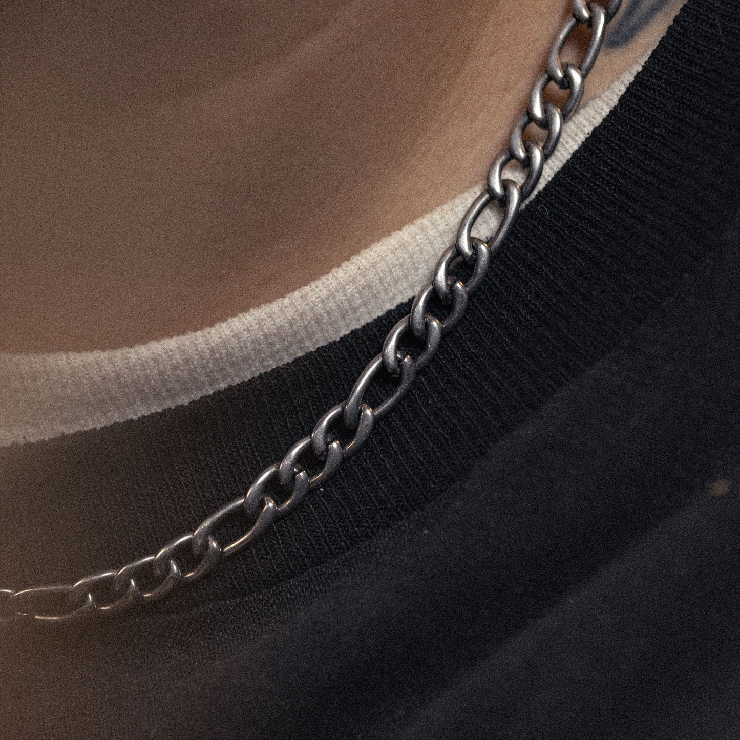 Figaro Chain x 6.2mm x Antiqued