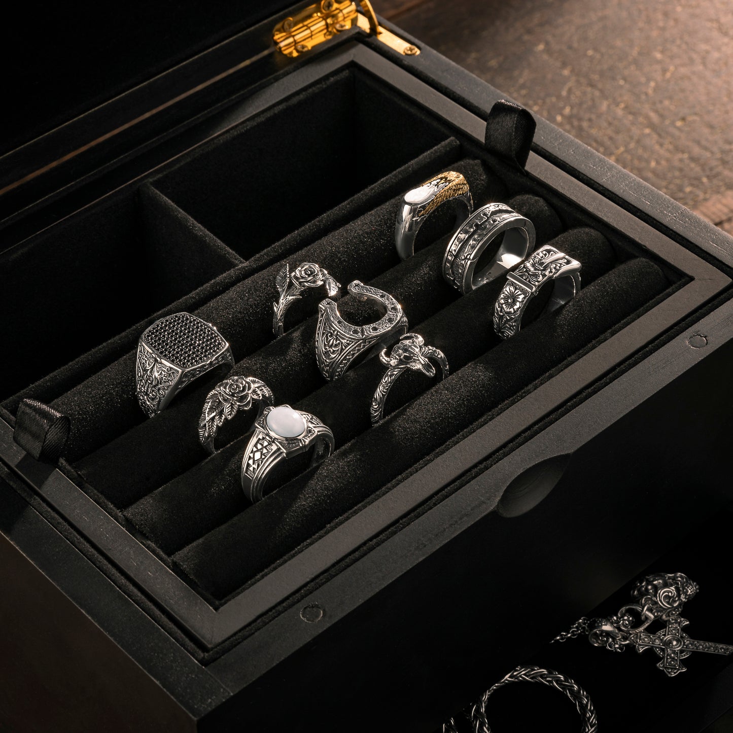 Locker Jewelry Box x Black