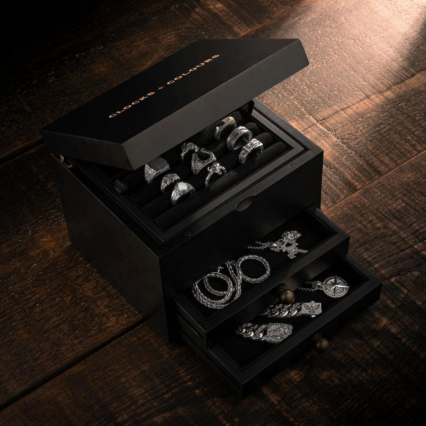 Locker Jewelry Box x Black