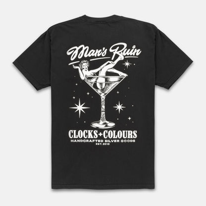 Mans Ruin x Black Tee