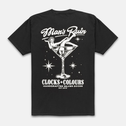 Mans Ruin x Black Tee