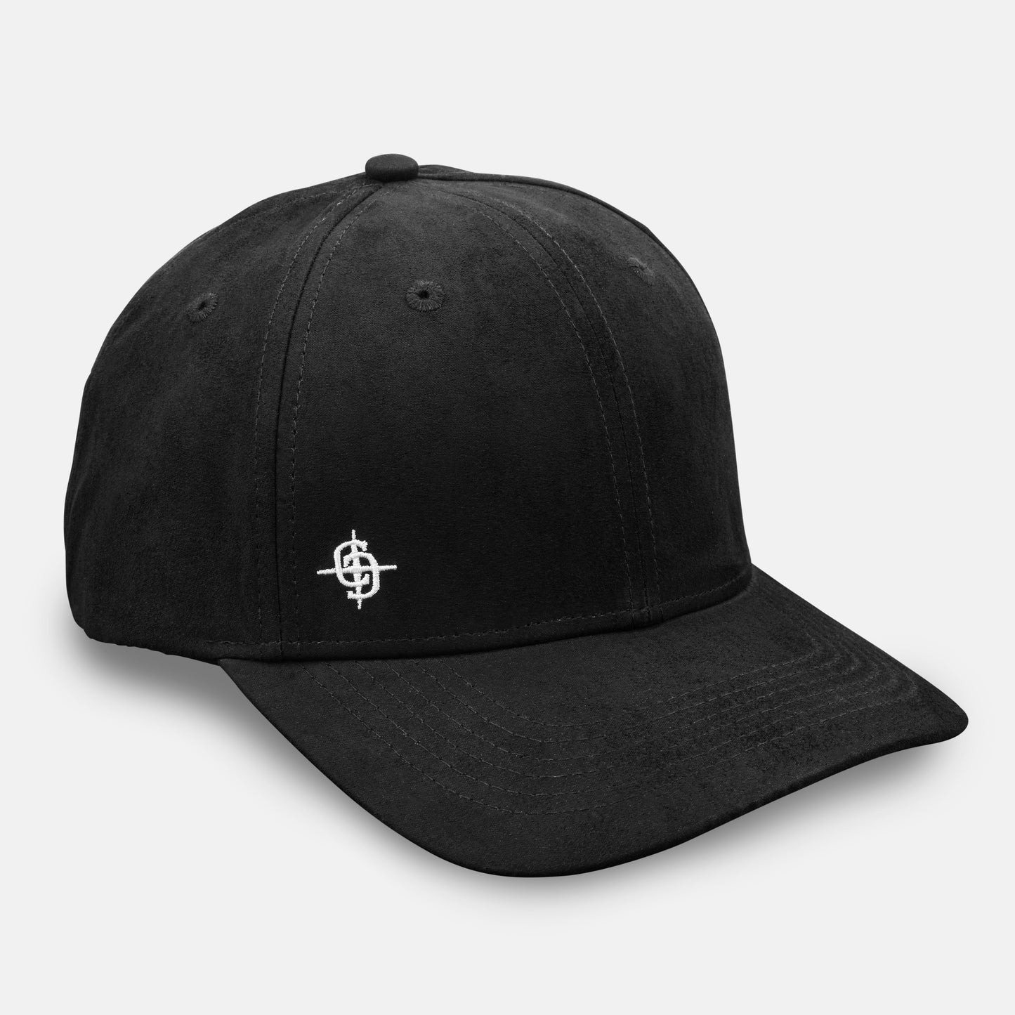 Monogram Hat x Black Suede