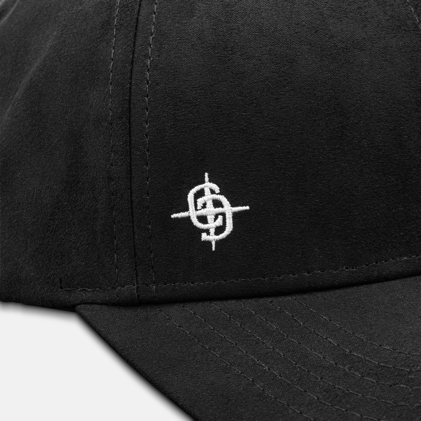 Monogram Hat x Black Suede