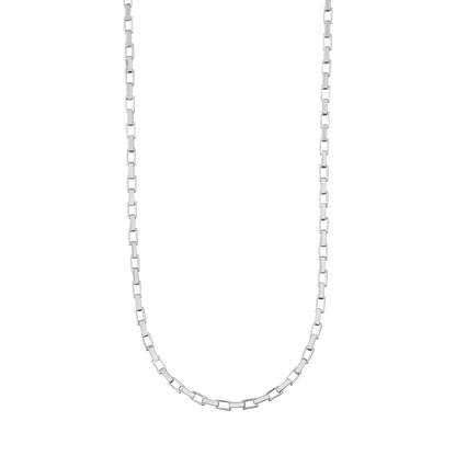 Rectangle Link Chain Necklace x 3mm - Rectangle Link Chain-CC-1.png