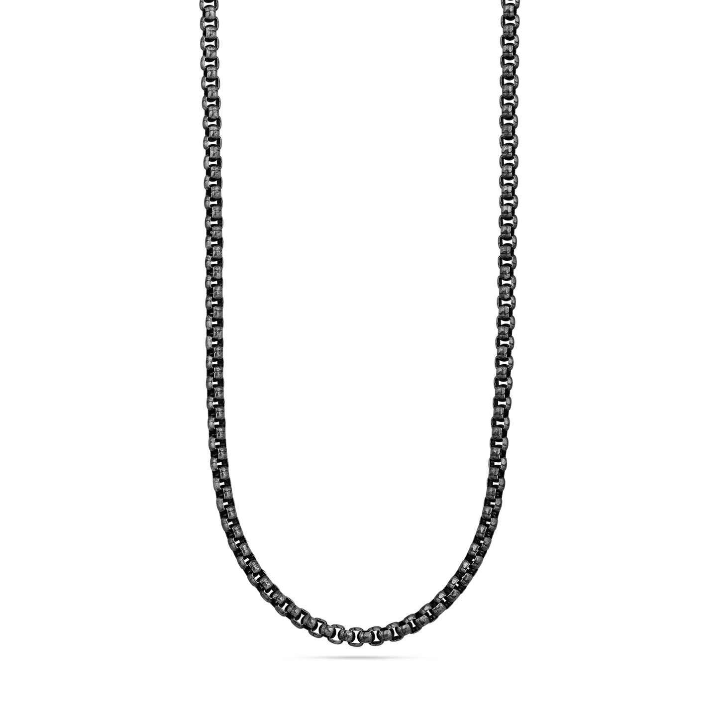 Rounded Box Chain x Antiqued