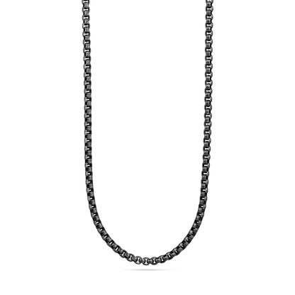 Rounded Box Chain x Antiqued