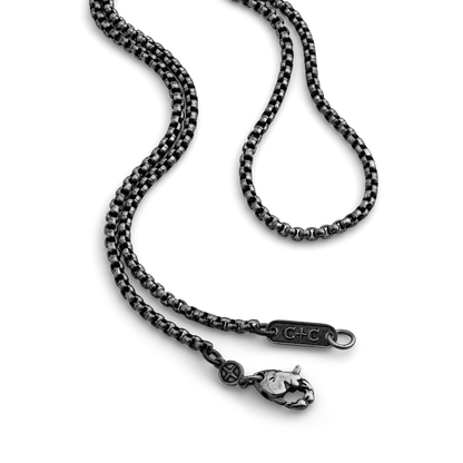 Rounded Box Chain x Antiqued