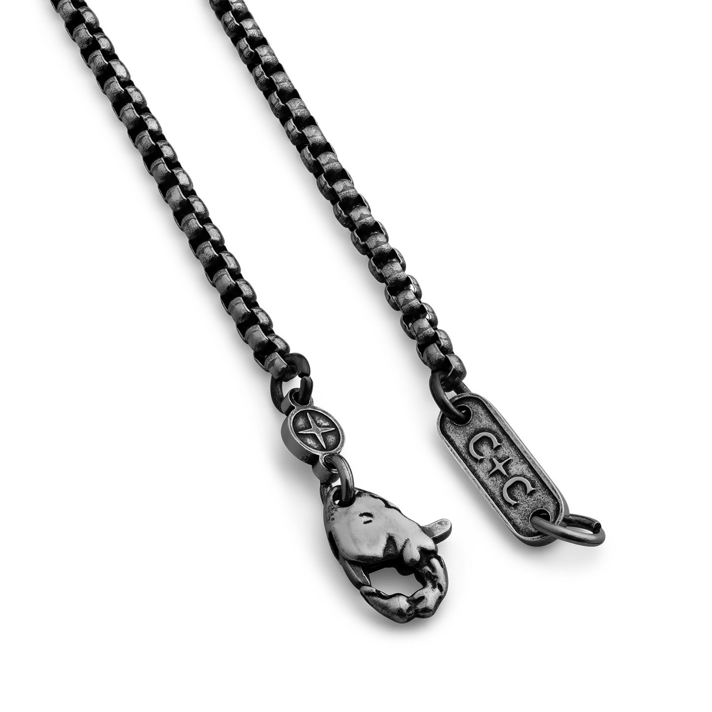 Rounded Box Chain x Antiqued