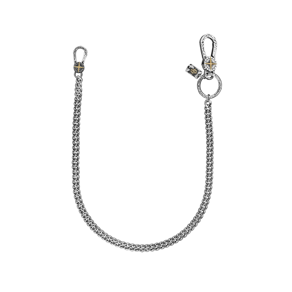 CALEE　Padlock silver wallet chain CALEE Padlock silver wallet chain CALEE Padlock silver