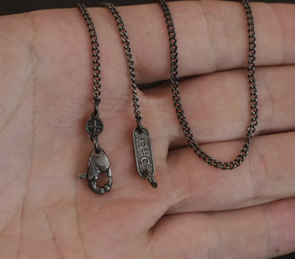 Curb Chain x 2.5mm x Antiqued